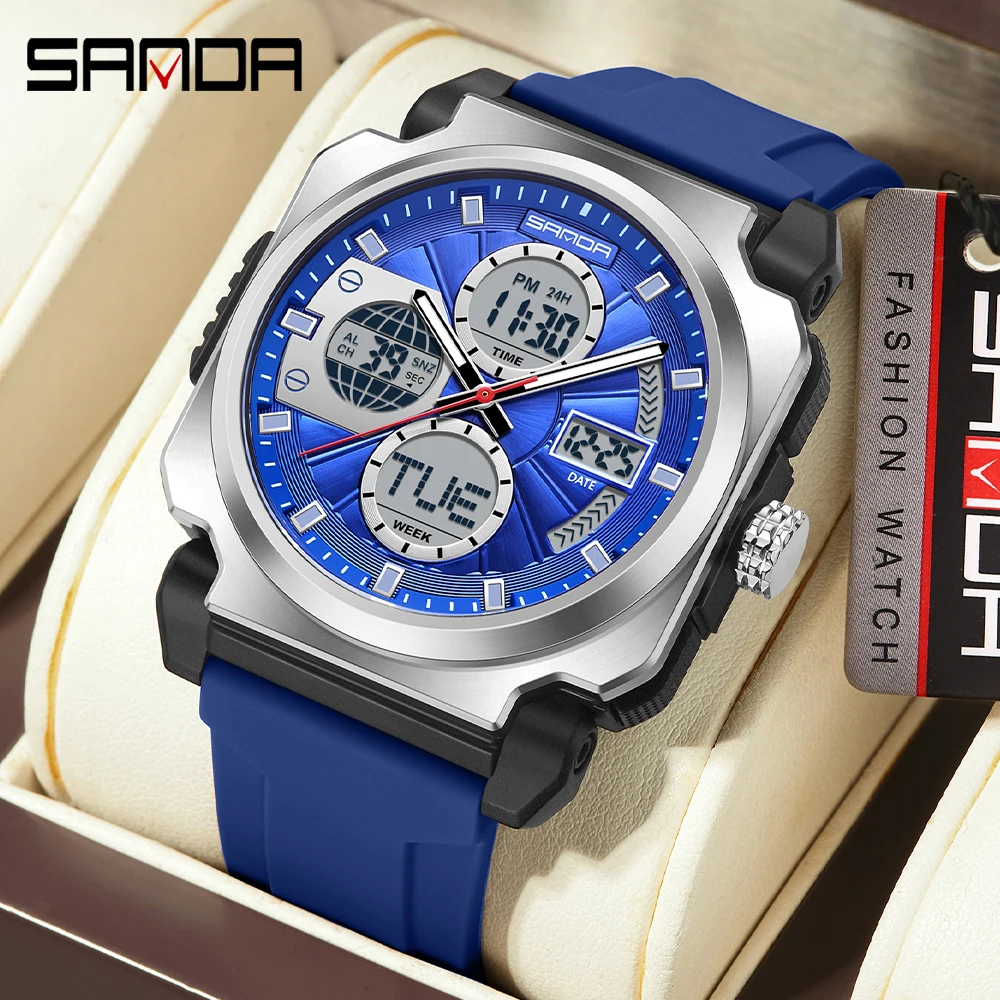 SANDA Men's Electronic Watch O - Luxury Watch Shop 리뷰 및 가격