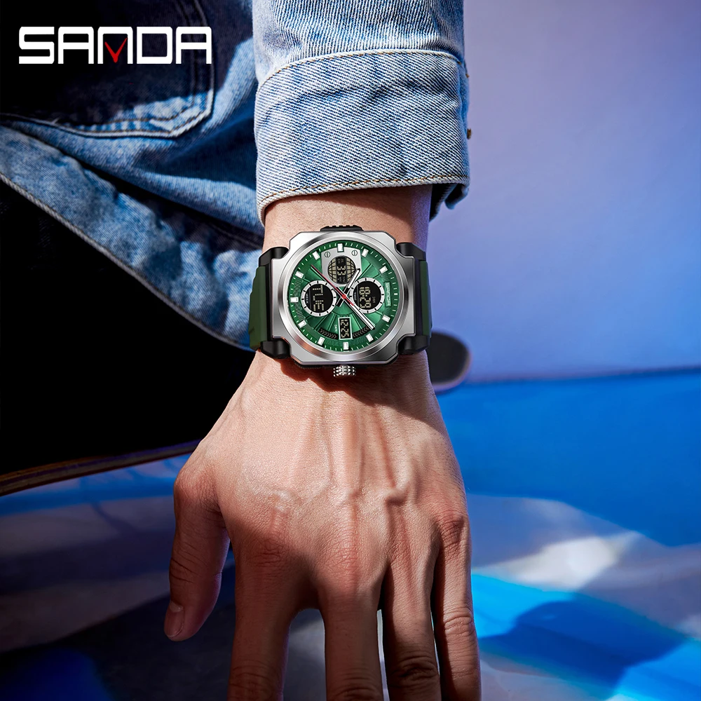 SANDA Men's Electronic Watch O - Luxury Watch Shop 리뷰 및 가격