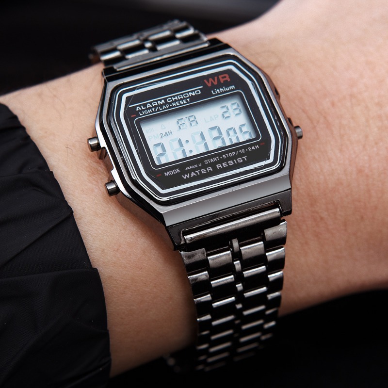 Luxury F91W Steel Strap Watche - Luxury Watch Price 리뷰 및 가격