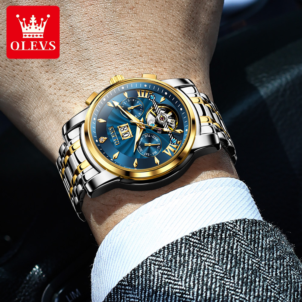 OLEVS Men Watches Luxury Fashi - Luxury Watch Display 리뷰 및 가격