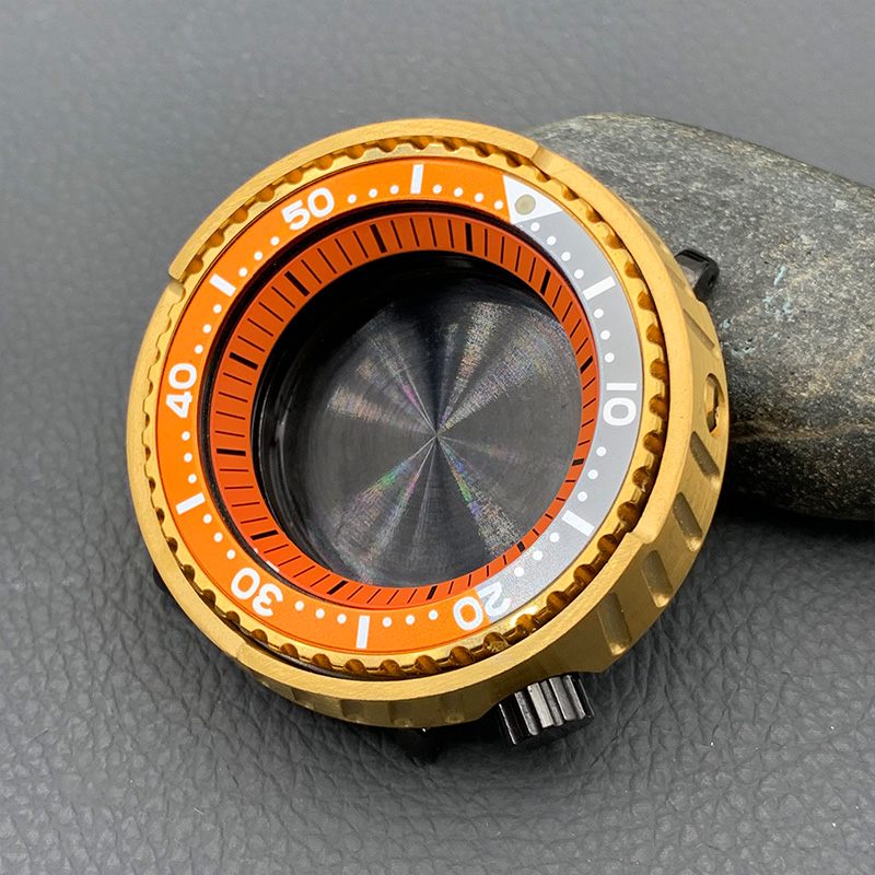 Gold Tuna Canned Watch Case NH - Bronze Case Watch 리뷰 및 가격