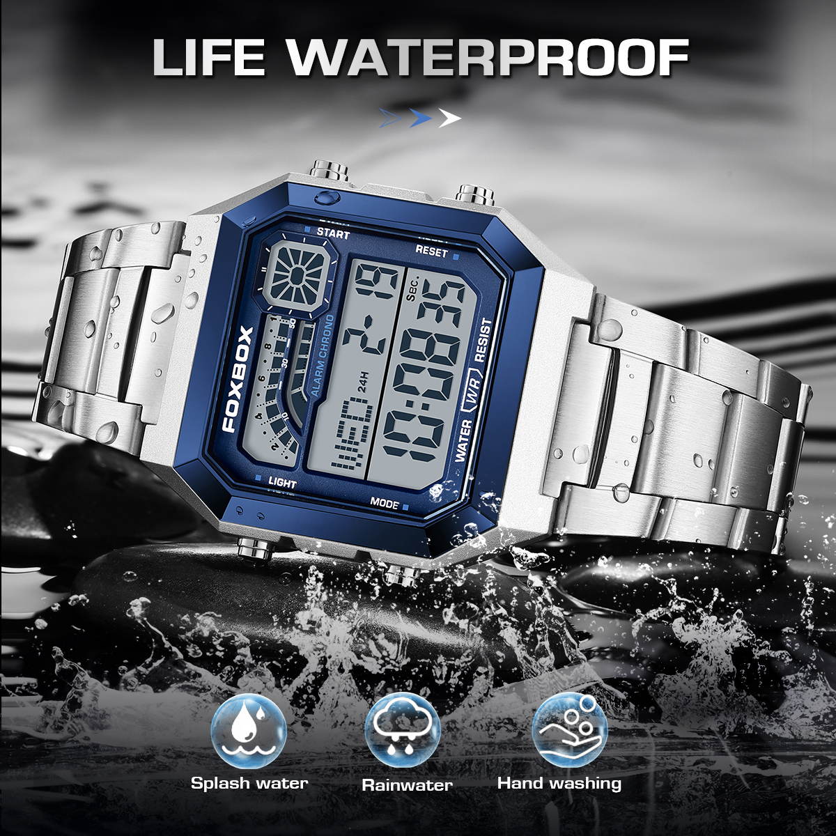 FOXBOX Fashion Luxury Digital  - Luxury Watch Display 리뷰 및 가격