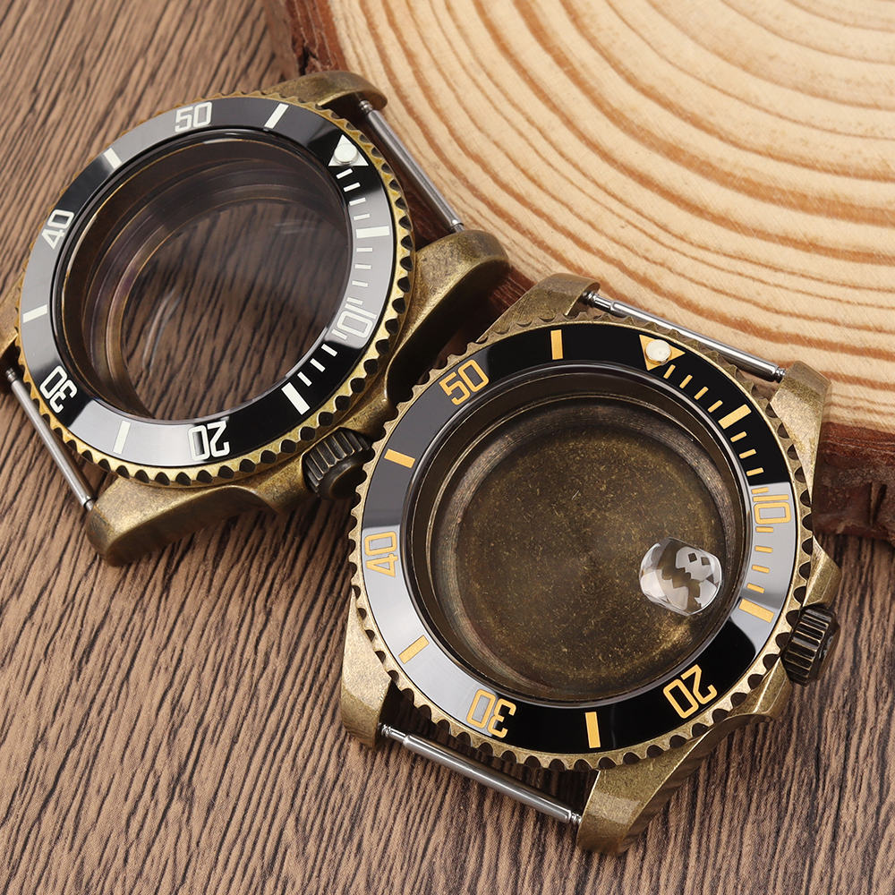For NH35 Cases PVD Bronze Retr - Bronze Case Watch 리뷰 및 가격