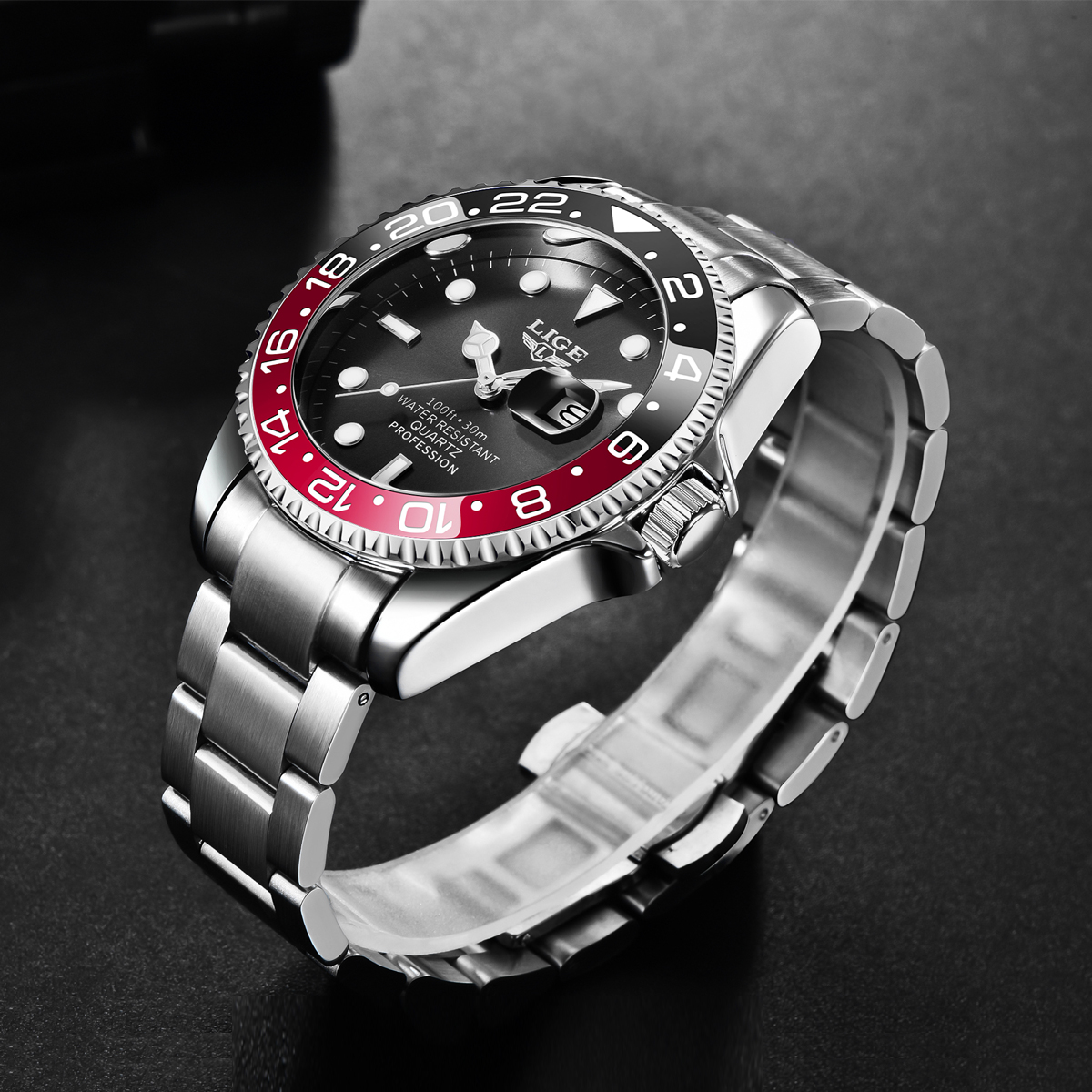 LIGE New Luxury Couple Watches - Luxury Watch Display Case 리뷰 및 가격