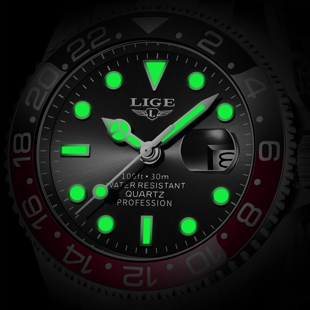 LIGE New Luxury Couple Watches - Luxury Watch Display Case 리뷰 및 가격