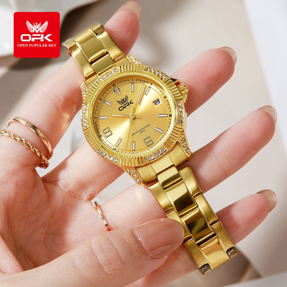 OPK 8184 Luxury All Gold Women - Luxury Watch All Brands 리뷰 및 가격