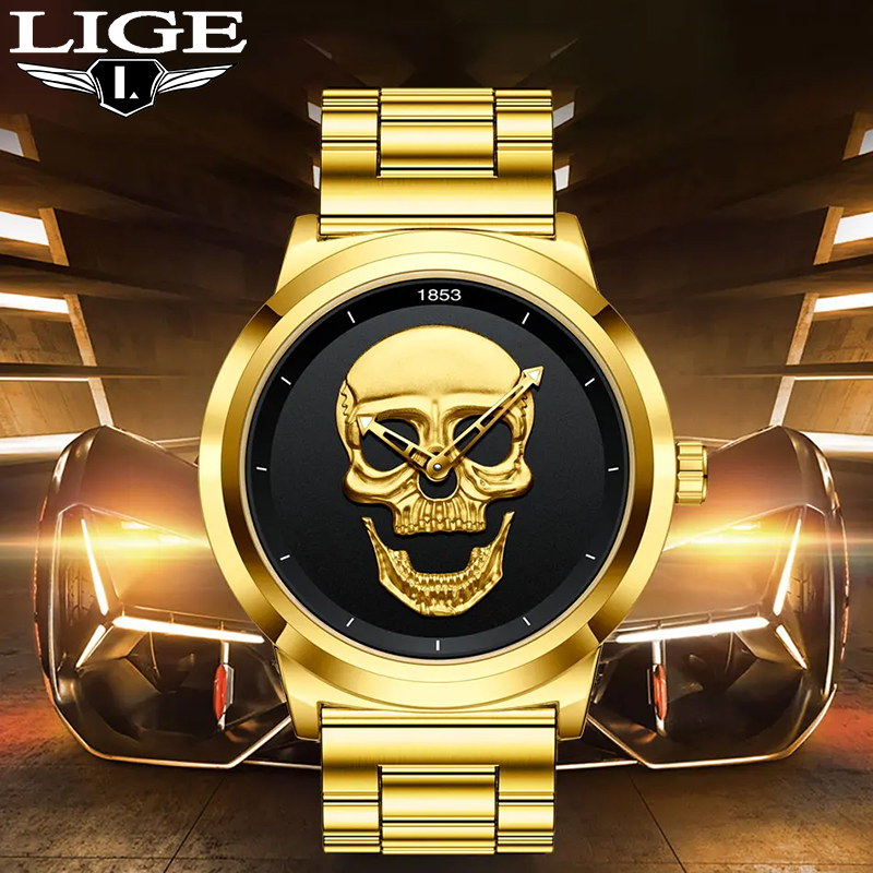 LIGE Top Luxury Brand  Quartz  - Luxury Watch Collection Box 리뷰 및 가격