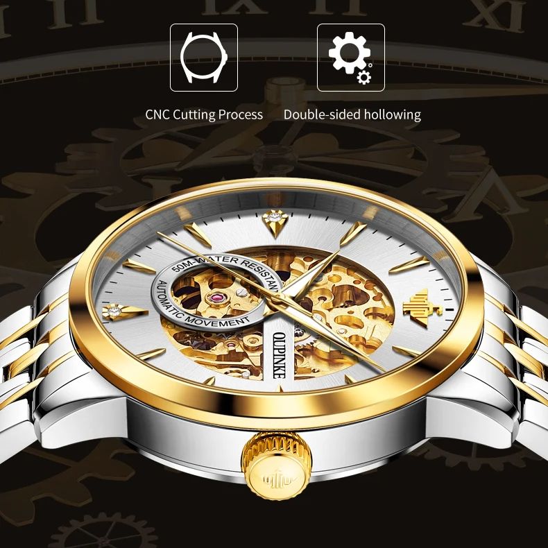 OUPINKE Luxury Fully Hollow Me - Luxury Watch All Brands 리뷰 및 가격